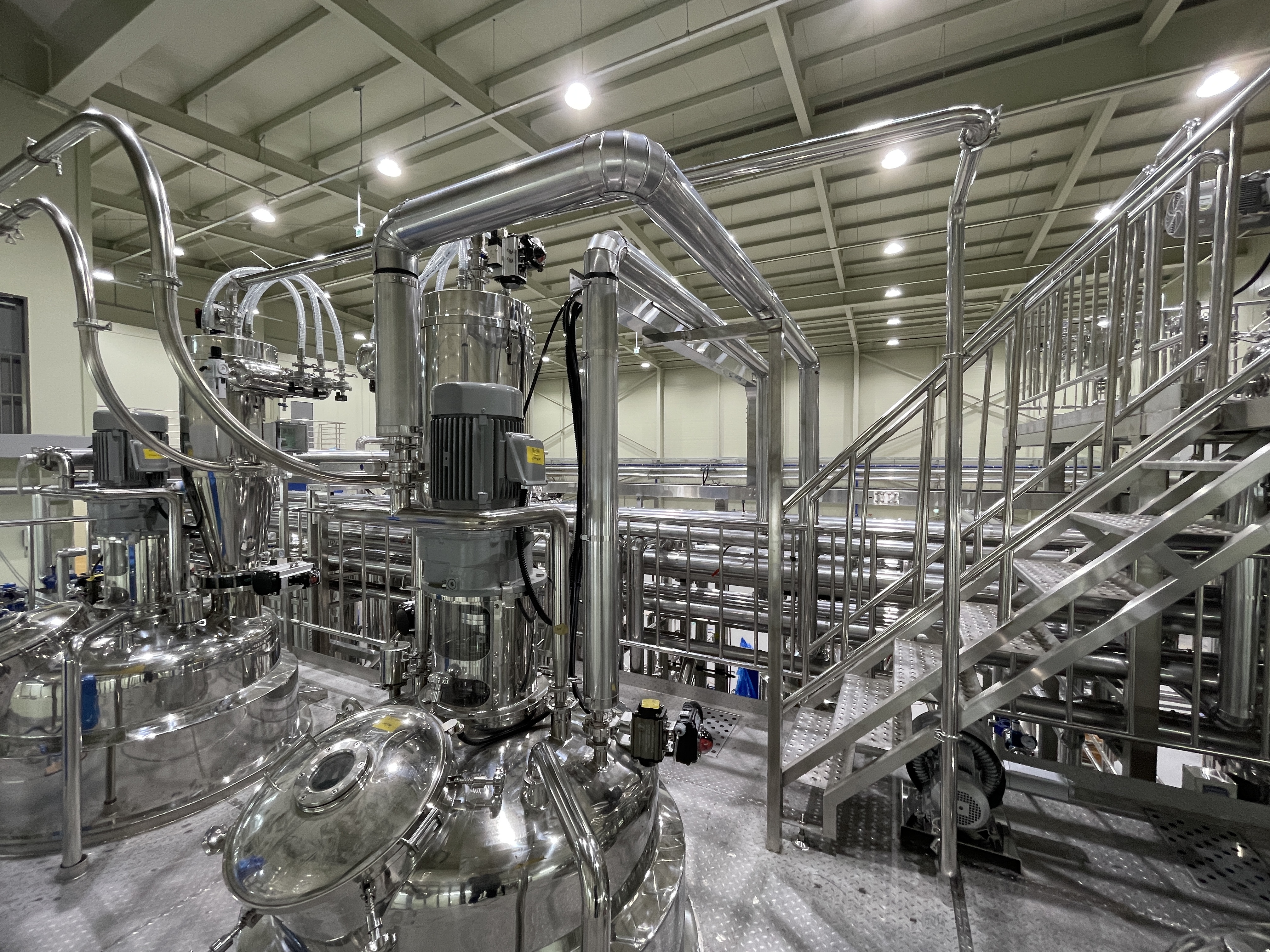 [흡입이송장치] 분체원료